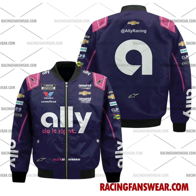 Nascar store - Loyal fans of Alex Bowman's Bomber Jacket,Unisex Thick Coat,Unisex Sleeveless Hoodie,Unisex Hooded T-Shirt,Kid Sleeveless Hoodie,Kid Hooded T-Shirts,Kid Thick Coat:vintage nascar racing suit,uniform,apparel,shirts,merch,merchandise,jersey,hoodie,jackets,shorts,sweatshirt,outfits,clothes