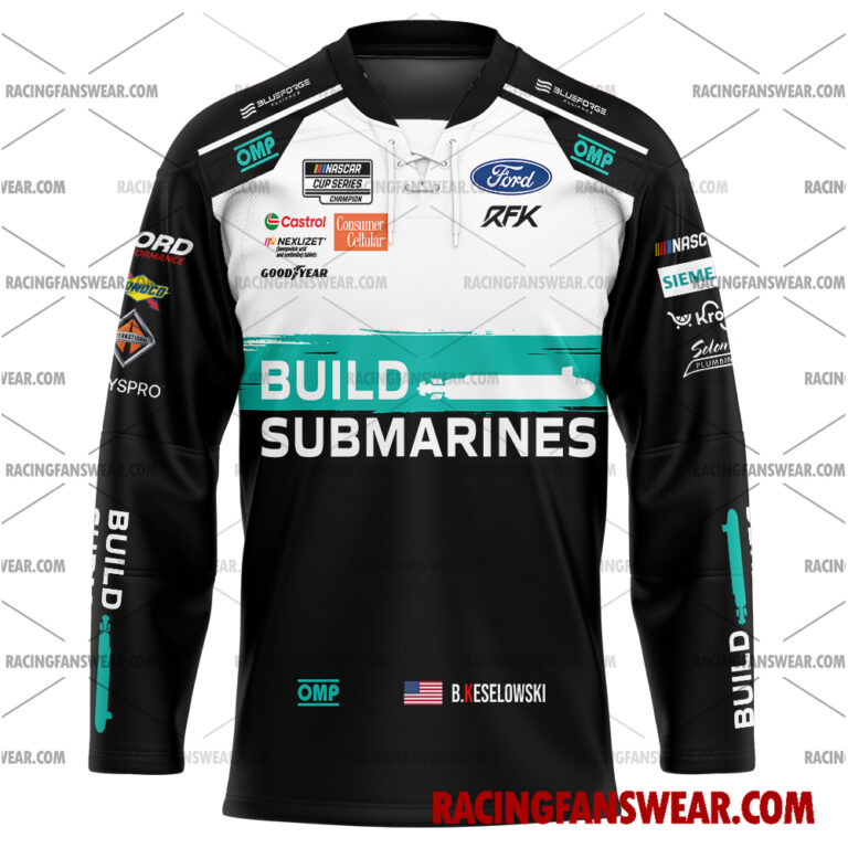 Nascar store - Loyal fans of Brad Keselowski's Men's Baseball Jersey,Women's Baseball Jersey,Kid's Baseball Jersey,Men's Hockey Jerseys,WoMen's Hockey Jerseys,Youth's Hockey Jerseys:vintage nascar racing suit,uniform,apparel,shirts,merch,merchandise,jersey,hoodie,jackets,shorts,sweatshirt,outfits,clothes