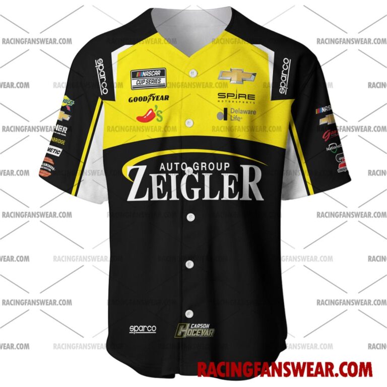 Nascar store - Loyal fans of Carson Hocevar's Men's Baseball Jersey,Women's Baseball Jersey,Kid's Baseball Jersey,Men's Hockey Jerseys,WoMen's Hockey Jerseys,Youth's Hockey Jerseys:vintage nascar racing suit,uniform,apparel,shirts,merch,merchandise,jersey,hoodie,jackets,shorts,sweatshirt,outfits,clothes