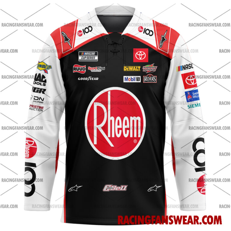 Nascar store - Loyal fans of Christopher Bell's Men's Baseball Jersey,Women's Baseball Jersey,Kid's Baseball Jersey,Men's Hockey Jerseys,WoMen's Hockey Jerseys,Youth's Hockey Jerseys:vintage nascar racing suit,uniform,apparel,shirts,merch,merchandise,jersey,hoodie,jackets,shorts,sweatshirt,outfits,clothes