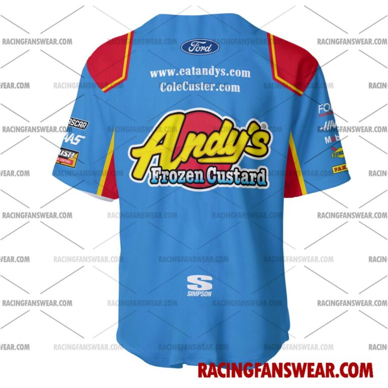 Nascar store - Loyal fans of Cole Custer's Men's Baseball Jersey,Women's Baseball Jersey,Kid's Baseball Jersey,Men's Hockey Jerseys,WoMen's Hockey Jerseys,Youth's Hockey Jerseys:vintage nascar racing suit,uniform,apparel,shirts,merch,merchandise,jersey,hoodie,jackets,shorts,sweatshirt,outfits,clothes