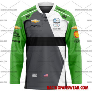 Conor Daly IndyCar Racing 2025 Uniform Apparel Clothes Baseball Jersey Hockey Jersey 3 IndyCar store - Loyal fans of Conor Daly's Men's Baseball Jersey,Women's Baseball Jersey,Kid's Baseball Jersey,Men's Hockey Jerseys,WoMen's Hockey Jerseys,Youth's Hockey Jerseys:Vintage indycar racing suit,uniform,apparel,shirts,merch,merchandise,jersey,hoodie,jackets,shorts,sweatshirt,outfits,clothes