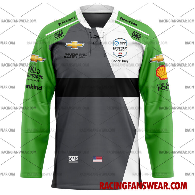 IndyCar store - Loyal fans of Conor Daly's Men's Baseball Jersey,Women's Baseball Jersey,Kid's Baseball Jersey,Men's Hockey Jerseys,WoMen's Hockey Jerseys,Youth's Hockey Jerseys:Vintage indycar racing suit,uniform,apparel,shirts,merch,merchandise,jersey,hoodie,jackets,shorts,sweatshirt,outfits,clothes