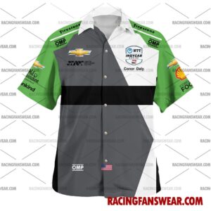 Conor Daly IndyCar Racing 2025 Uniform Apparel Clothes Hawaiian Polo Shirts 1 IndyCar store - Loyal fans of Conor Daly's Unisex Hawaiian Shirt,Unisex Polo Shirt,Kid Hawaiian Shirt,Kid Polo Shirt:Vintage indycar racing suit,uniform,apparel,shirts,merch,merchandise,jersey,hoodie,jackets,shorts,sweatshirt,outfits,clothes