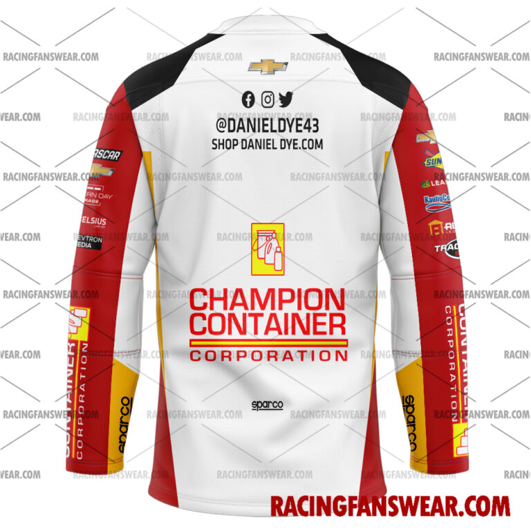 Nascar store - Loyal fans of Daniel Dye's Men's Baseball Jersey,Women's Baseball Jersey,Kid's Baseball Jersey,Men's Hockey Jerseys,WoMen's Hockey Jerseys,Youth's Hockey Jerseys:vintage nascar racing suit,uniform,apparel,shirts,merch,merchandise,jersey,hoodie,jackets,shorts,sweatshirt,outfits,clothes