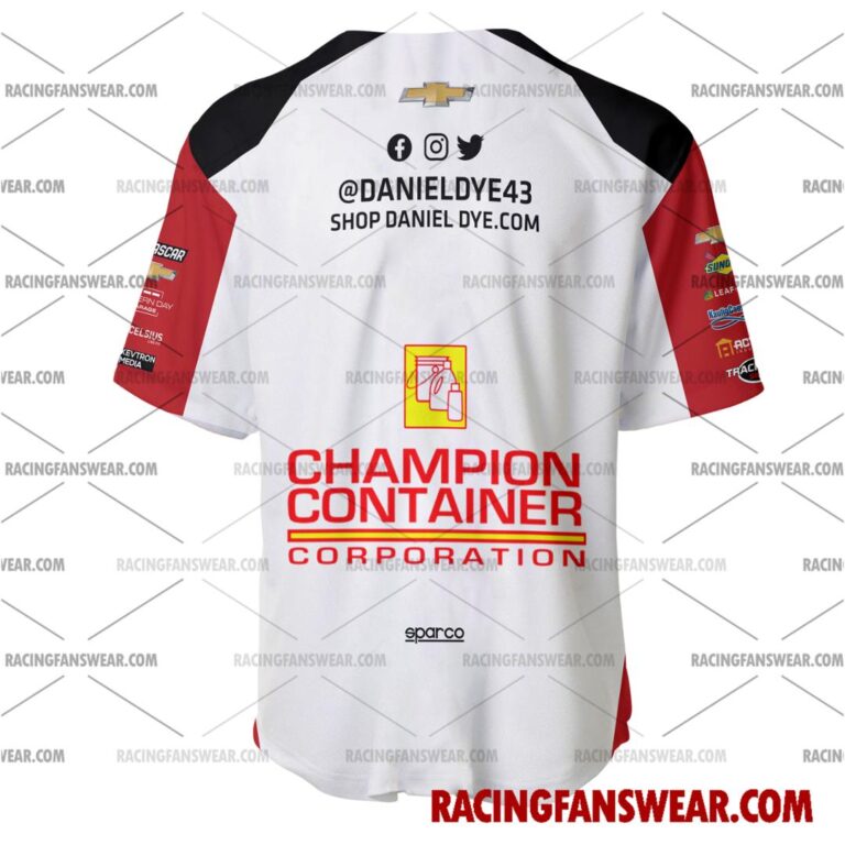 Nascar store - Loyal fans of Daniel Dye's Men's Baseball Jersey,Women's Baseball Jersey,Kid's Baseball Jersey,Men's Hockey Jerseys,WoMen's Hockey Jerseys,Youth's Hockey Jerseys:vintage nascar racing suit,uniform,apparel,shirts,merch,merchandise,jersey,hoodie,jackets,shorts,sweatshirt,outfits,clothes