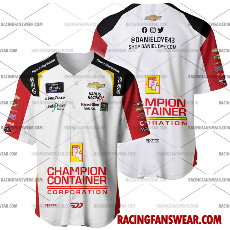 Nascar store - Loyal fans of Daniel Dye's Men's Baseball Jersey,Women's Baseball Jersey,Kid's Baseball Jersey,Men's Hockey Jerseys,WoMen's Hockey Jerseys,Youth's Hockey Jerseys:vintage nascar racing suit,uniform,apparel,shirts,merch,merchandise,jersey,hoodie,jackets,shorts,sweatshirt,outfits,clothes