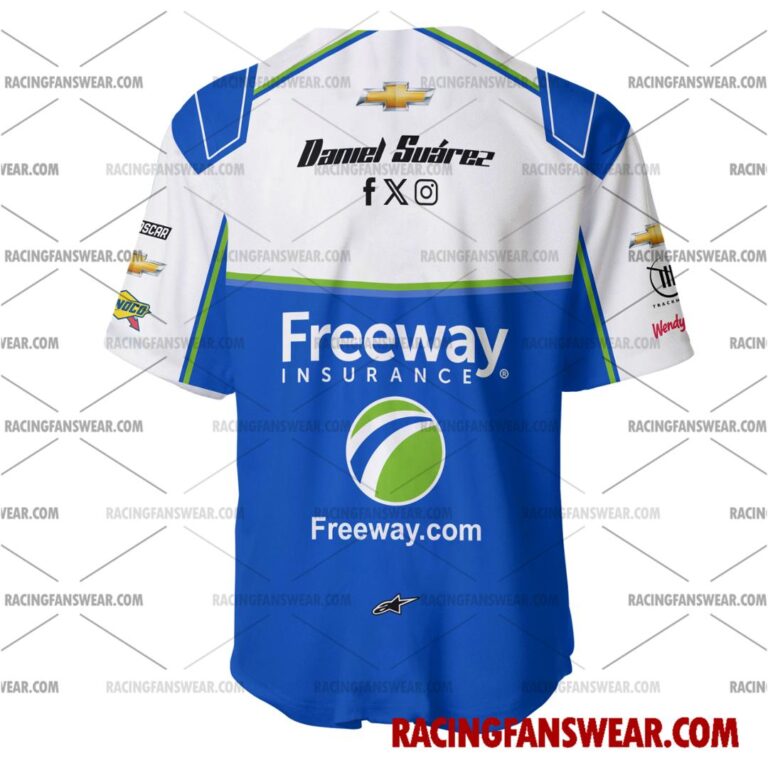 Nascar store - Loyal fans of Daniel Suarez's Men's Baseball Jersey,Women's Baseball Jersey,Kid's Baseball Jersey,Men's Hockey Jerseys,WoMen's Hockey Jerseys,Youth's Hockey Jerseys:vintage nascar racing suit,uniform,apparel,shirts,merch,merchandise,jersey,hoodie,jackets,shorts,sweatshirt,outfits,clothes
