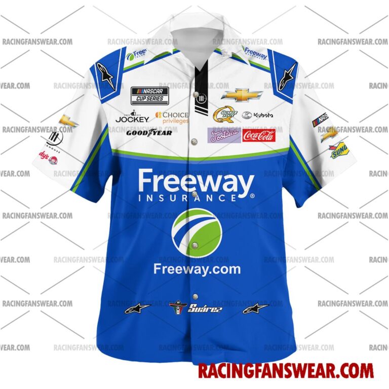 Nascar store - Loyal fans of Daniel Suarez's Unisex Hawaiian Shirt,Unisex Polo Shirt,Kid Hawaiian Shirt,Kid Polo Shirt:vintage nascar racing suit,uniform,apparel,shirts,merch,merchandise,jersey,hoodie,jackets,shorts,sweatshirt,outfits,clothes