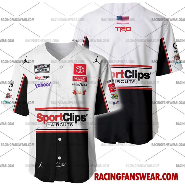 Nascar store - Loyal fans of Denny Hamlin's Men's Baseball Jersey,Women's Baseball Jersey,Kid's Baseball Jersey,Men's Hockey Jerseys,WoMen's Hockey Jerseys,Youth's Hockey Jerseys:vintage nascar racing suit,uniform,apparel,shirts,merch,merchandise,jersey,hoodie,jackets,shorts,sweatshirt,outfits,clothes