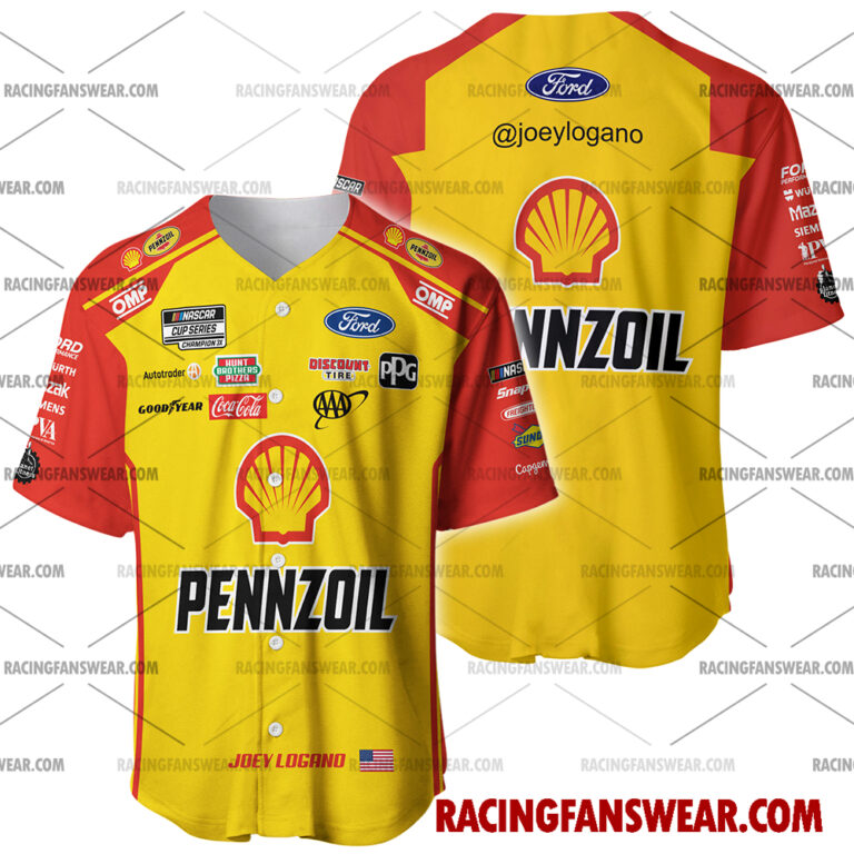 Nascar store - Loyal fans of Joey Logano's Men's Baseball Jersey,Women's Baseball Jersey,Kid's Baseball Jersey,Men's Hockey Jerseys,WoMen's Hockey Jerseys,Youth's Hockey Jerseys:vintage nascar racing suit,uniform,apparel,shirts,merch,merchandise,jersey,hoodie,jackets,shorts,sweatshirt,outfits,clothes