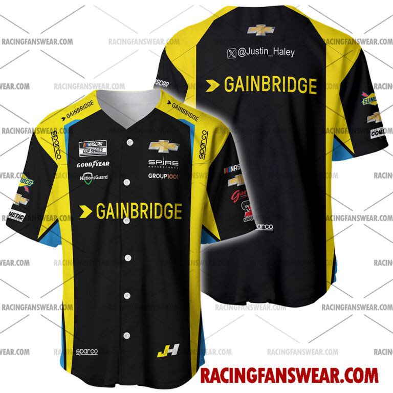 Nascar store - Loyal fans of Justin Haley's Men's Baseball Jersey,Women's Baseball Jersey,Kid's Baseball Jersey,Men's Hockey Jerseys,WoMen's Hockey Jerseys,Youth's Hockey Jerseys:vintage nascar racing suit,uniform,apparel,shirts,merch,merchandise,jersey,hoodie,jackets,shorts,sweatshirt,outfits,clothes