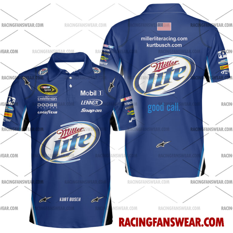 Nascar store - Loyal fans of Kurt Busch's Unisex Hawaiian Shirt,Unisex Polo Shirt,Kid Hawaiian Shirt,Kid Polo Shirt:vintage nascar racing suit,uniform,apparel,shirts,merch,merchandise,jersey,hoodie,jackets,shorts,sweatshirt,outfits,clothes