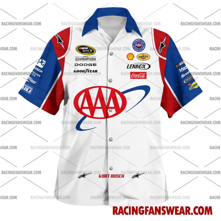 Nascar store - Loyal fans of Kurt Busch's Unisex Hawaiian Shirt,Unisex Polo Shirt,Kid Hawaiian Shirt,Kid Polo Shirt:vintage nascar racing suit,uniform,apparel,shirts,merch,merchandise,jersey,hoodie,jackets,shorts,sweatshirt,outfits,clothes