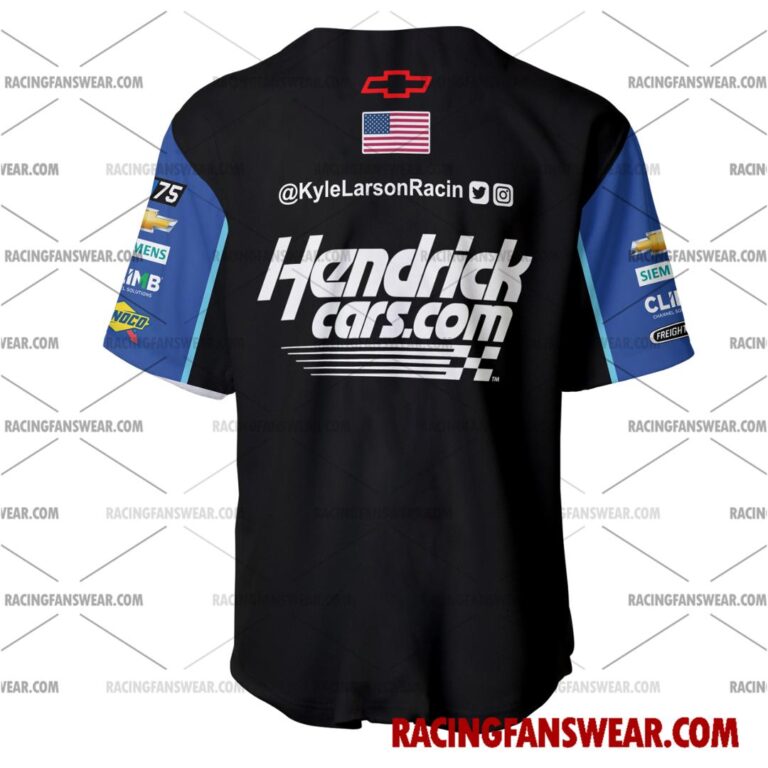 Nascar store - Loyal fans of Kyle Larson's Men's Baseball Jersey,Women's Baseball Jersey,Kid's Baseball Jersey,Men's Hockey Jerseys,WoMen's Hockey Jerseys,Youth's Hockey Jerseys:vintage nascar racing suit,uniform,apparel,shirts,merch,merchandise,jersey,hoodie,jackets,shorts,sweatshirt,outfits,clothes