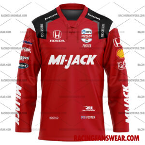 Louis Foster IndyCar Racing 2025 Uniform Apparel Clothes Baseball Jersey Hockey Jersey 3 IndyCar store - Loyal fans of Louis Foster's Men's Baseball Jersey,Women's Baseball Jersey,Kid's Baseball Jersey,Men's Hockey Jerseys,WoMen's Hockey Jerseys,Youth's Hockey Jerseys:Vintage indycar racing suit,uniform,apparel,shirts,merch,merchandise,jersey,hoodie,jackets,shorts,sweatshirt,outfits,clothes