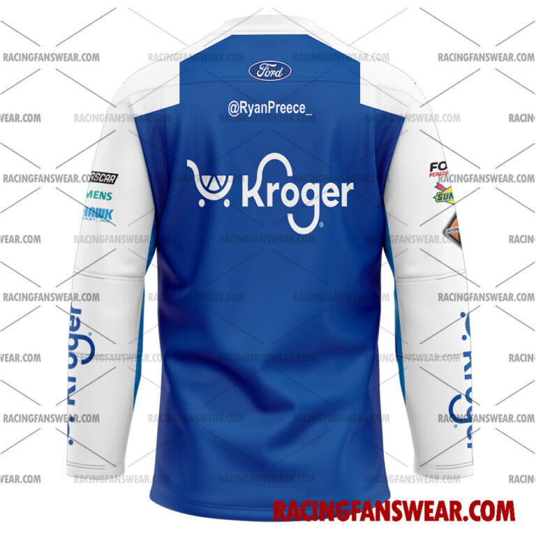 Nascar store - Loyal fans of Ryan Preece's Men's Baseball Jersey,Women's Baseball Jersey,Kid's Baseball Jersey,Men's Hockey Jerseys,WoMen's Hockey Jerseys,Youth's Hockey Jerseys:vintage nascar racing suit,uniform,apparel,shirts,merch,merchandise,jersey,hoodie,jackets,shorts,sweatshirt,outfits,clothes