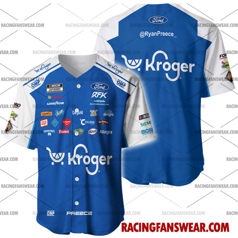 Nascar store - Loyal fans of Ryan Preece's Men's Baseball Jersey,Women's Baseball Jersey,Kid's Baseball Jersey,Men's Hockey Jerseys,WoMen's Hockey Jerseys,Youth's Hockey Jerseys:vintage nascar racing suit,uniform,apparel,shirts,merch,merchandise,jersey,hoodie,jackets,shorts,sweatshirt,outfits,clothes
