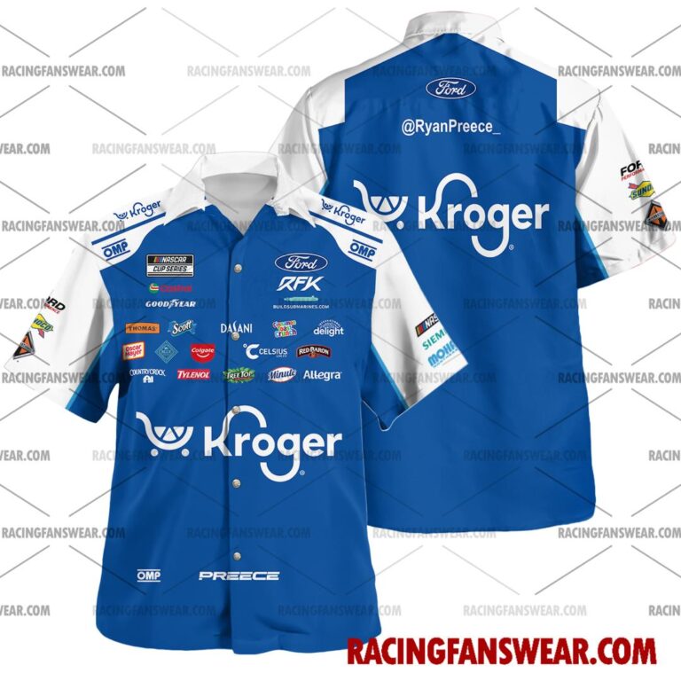 Nascar store - Loyal fans of Ryan Preece's Unisex Hawaiian Shirt,Unisex Polo Shirt,Kid Hawaiian Shirt,Kid Polo Shirt:vintage nascar racing suit,uniform,apparel,shirts,merch,merchandise,jersey,hoodie,jackets,shorts,sweatshirt,outfits,clothes