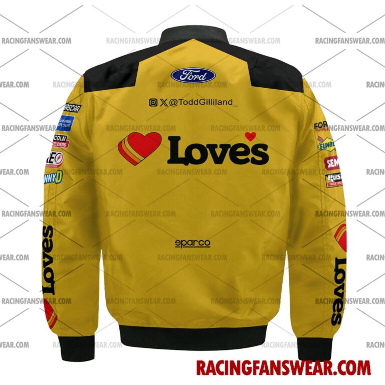 Nascar store - Loyal fans of Todd Gilliland's Bomber Jacket,Unisex Thick Coat,Unisex Sleeveless Hoodie,Unisex Hooded T-Shirt,Kid Sleeveless Hoodie,Kid Hooded T-Shirts,Kid Thick Coat:vintage nascar racing suit,uniform,apparel,shirts,merch,merchandise,jersey,hoodie,jackets,shorts,sweatshirt,outfits,clothes