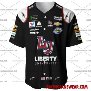Nascar store - Loyal fans of William Byron's Men's Baseball Jersey,Women's Baseball Jersey,Kid's Baseball Jersey,Men's Hockey Jerseys,WoMen's Hockey Jerseys,Youth's Hockey Jerseys:vintage nascar racing suit,uniform,apparel,shirts,merch,merchandise,jersey,hoodie,jackets,shorts,sweatshirt,outfits,clothes