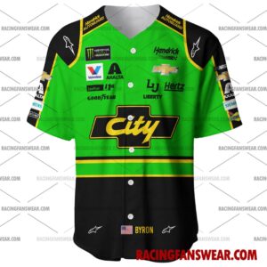 Nascar store - Loyal fans of William Byron's Men's Baseball Jersey,Women's Baseball Jersey,Kid's Baseball Jersey,Men's Hockey Jerseys,WoMen's Hockey Jerseys,Youth's Hockey Jerseys:vintage nascar racing suit,uniform,apparel,shirts,merch,merchandise,jersey,hoodie,jackets,shorts,sweatshirt,outfits,clothes