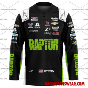 Nascar store - Loyal fans of William Byron's Men's Baseball Jersey,Women's Baseball Jersey,Kid's Baseball Jersey,Men's Hockey Jerseys,WoMen's Hockey Jerseys,Youth's Hockey Jerseys:vintage nascar racing suit,uniform,apparel,shirts,merch,merchandise,jersey,hoodie,jackets,shorts,sweatshirt,outfits,clothes