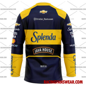 Christian Rasmussen IndyCar Racing 2025 Uniform Apparel Clothes Baseball Jersey Hockey Jersey 4 IndyCar store - Loyal fans of Christian Rasmussen's Men's Baseball Jersey,Women's Baseball Jersey,Kid's Baseball Jersey,Men's Hockey Jerseys,WoMen's Hockey Jerseys,Youth's Hockey Jerseys:Vintage indycar racing suit,uniform,apparel,shirts,merch,merchandise,jersey,hoodie,jackets,shorts,sweatshirt,outfits,clothes