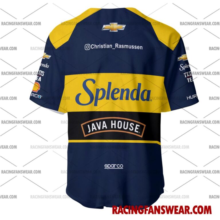 IndyCar store - Loyal fans of Christian Rasmussen's Men's Baseball Jersey,Women's Baseball Jersey,Kid's Baseball Jersey,Men's Hockey Jerseys,WoMen's Hockey Jerseys,Youth's Hockey Jerseys:Vintage indycar racing suit,uniform,apparel,shirts,merch,merchandise,jersey,hoodie,jackets,shorts,sweatshirt,outfits,clothes