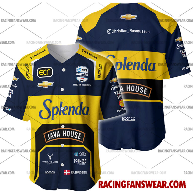 IndyCar store - Loyal fans of Christian Rasmussen's Men's Baseball Jersey,Women's Baseball Jersey,Kid's Baseball Jersey,Men's Hockey Jerseys,WoMen's Hockey Jerseys,Youth's Hockey Jerseys:Vintage indycar racing suit,uniform,apparel,shirts,merch,merchandise,jersey,hoodie,jackets,shorts,sweatshirt,outfits,clothes