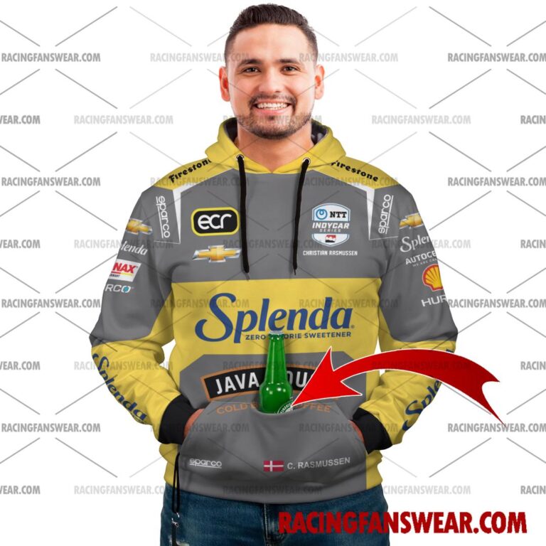 IndyCar store - Loyal fans of Christian Rasmussen's Unisex Hoodie,Unisex Pop Top Hoodie,Unisex Zip Hoodie,Unisex T-Shirt,Unisex Sweatshirt,Unisex Long Pants,Kid Hoodie,Kid Zip Hoodie,Kid T-Shirt,Kid Sweatshirt,Kid Long Pants:Vintage indycar racing suit,uniform,apparel,shirts,merch,merchandise,jersey,hoodie,jackets,shorts,sweatshirt,outfits,clothes