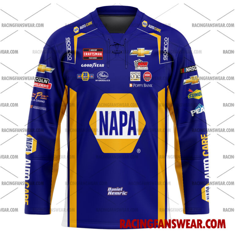 Nascar store - Loyal fans of Daniel Hemric's Men's Baseball Jersey,Women's Baseball Jersey,Kid's Baseball Jersey,Men's Hockey Jerseys,WoMen's Hockey Jerseys,Youth's Hockey Jerseys:vintage nascar racing suit,uniform,apparel,shirts,merch,merchandise,jersey,hoodie,jackets,shorts,sweatshirt,outfits,clothes