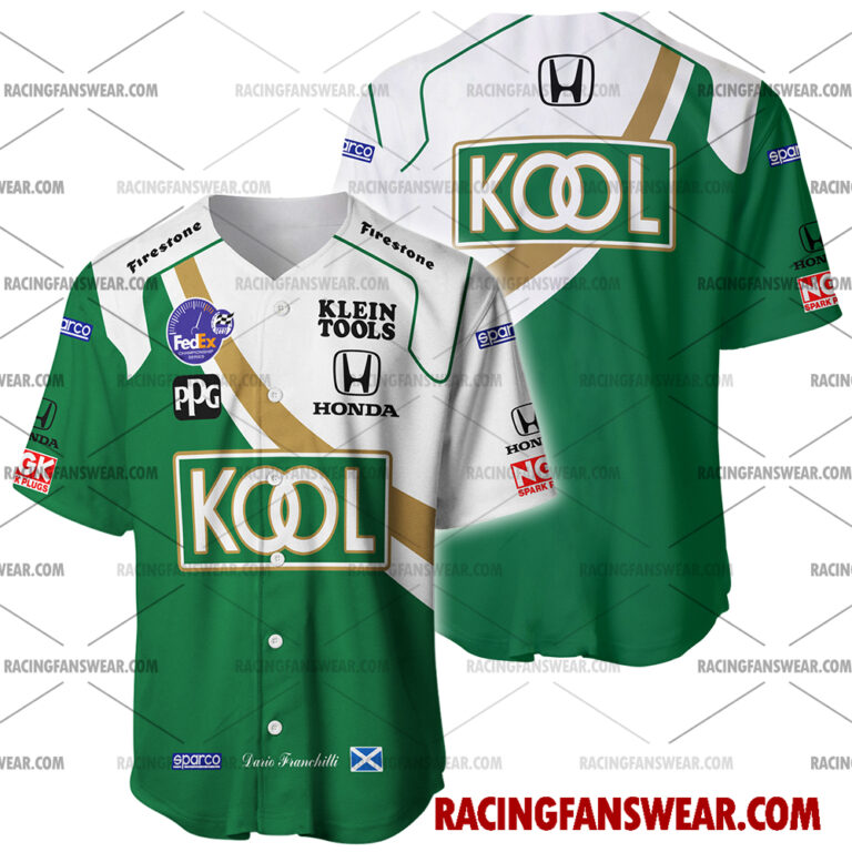 IndyCar store - Loyal fans of Dario Franchitti's Men's Baseball Jersey,Women's Baseball Jersey,Kid's Baseball Jersey,Men's Hockey Jerseys,WoMen's Hockey Jerseys,Youth's Hockey Jerseys:Vintage indycar racing suit,uniform,apparel,shirts,merch,merchandise,jersey,hoodie,jackets,shorts,sweatshirt,outfits,clothes