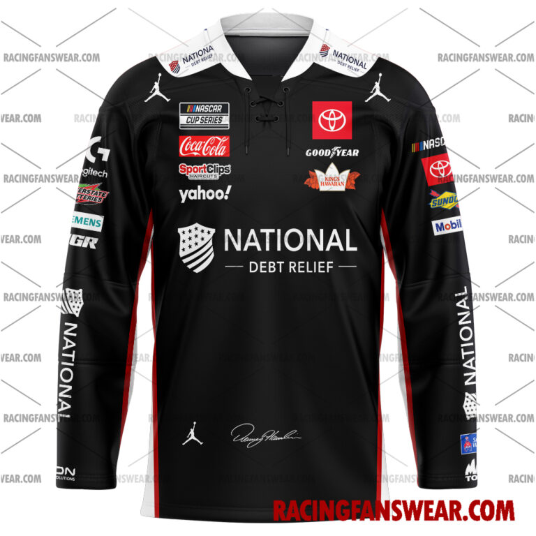 Nascar store - Loyal fans of Denny Hamlin's Men's Baseball Jersey,Women's Baseball Jersey,Kid's Baseball Jersey,Men's Hockey Jerseys,WoMen's Hockey Jerseys,Youth's Hockey Jerseys:vintage nascar racing suit,uniform,apparel,shirts,merch,merchandise,jersey,hoodie,jackets,shorts,sweatshirt,outfits,clothes
