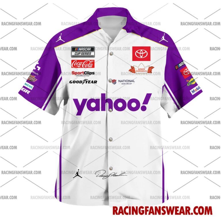 Nascar store - Loyal fans of Denny Hamlin's Unisex Hawaiian Shirt,Unisex Polo Shirt,Kid Hawaiian Shirt,Kid Polo Shirt:vintage nascar racing suit,uniform,apparel,shirts,merch,merchandise,jersey,hoodie,jackets,shorts,sweatshirt,outfits,clothes