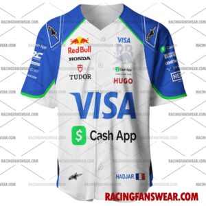 Formula One store - Loyal fans of Isack Hadjar's Men's Baseball Jersey,Women's Baseball Jersey,Kid's Baseball Jersey,Men's Hockey Jerseys,WoMen's Hockey Jerseys,Youth's Hockey Jerseys:vintage formula one racing suit,uniform,apparel,shirts,merch,merchandise,jersey,hoodie,jackets,shorts,sweatshirt,outfits,clothes