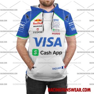 Formula One store - Loyal fans of Isack Hadjar's Bomber Jacket,Unisex Thick Coat,Unisex Sleeveless Hoodie,Unisex Hooded T-Shirt,Kid Sleeveless Hoodie,Kid Hooded T-Shirts,Kid Thick Coat:vintage formula one racing suit,uniform,apparel,shirts,merch,merchandise,jersey,hoodie,jackets,shorts,sweatshirt,outfits,clothes