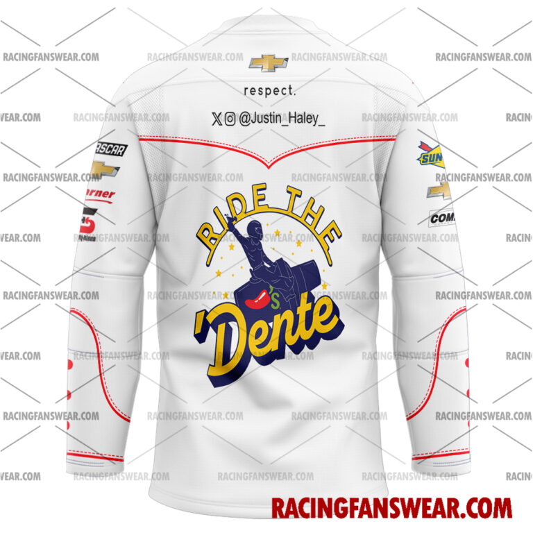 Nascar store - Loyal fans of Justin Haley's Men's Baseball Jersey,Women's Baseball Jersey,Kid's Baseball Jersey,Men's Hockey Jerseys,WoMen's Hockey Jerseys,Youth's Hockey Jerseys:vintage nascar racing suit,uniform,apparel,shirts,merch,merchandise,jersey,hoodie,jackets,shorts,sweatshirt,outfits,clothes