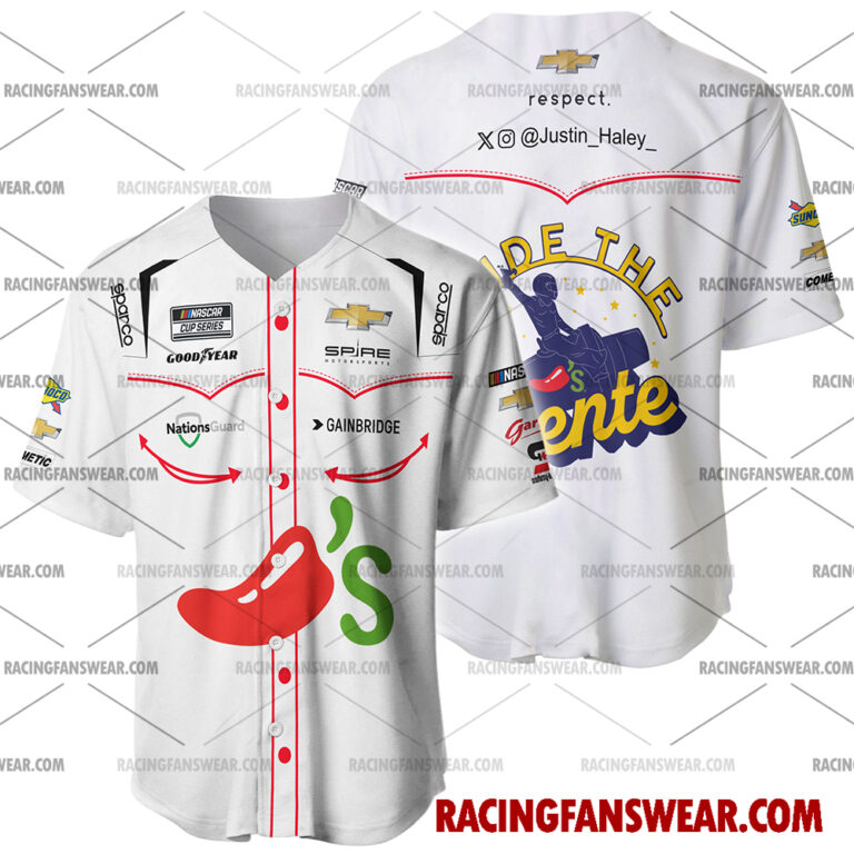 Nascar store - Loyal fans of Justin Haley's Men's Baseball Jersey,Women's Baseball Jersey,Kid's Baseball Jersey,Men's Hockey Jerseys,WoMen's Hockey Jerseys,Youth's Hockey Jerseys:vintage nascar racing suit,uniform,apparel,shirts,merch,merchandise,jersey,hoodie,jackets,shorts,sweatshirt,outfits,clothes