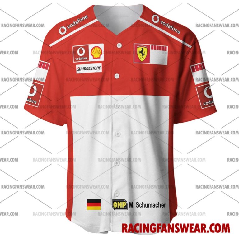 Formula One store - Loyal fans of Michael Schumacher's Men's Baseball Jersey,Women's Baseball Jersey,Kid's Baseball Jersey,Men's Hockey Jerseys,WoMen's Hockey Jerseys,Youth's Hockey Jerseys:vintage formula one racing suit,uniform,apparel,shirts,merch,merchandise,jersey,hoodie,jackets,shorts,sweatshirt,outfits,clothes