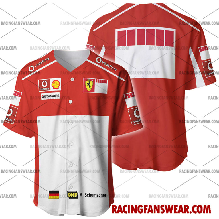 Formula One store - Loyal fans of Michael Schumacher's Men's Baseball Jersey,Women's Baseball Jersey,Kid's Baseball Jersey,Men's Hockey Jerseys,WoMen's Hockey Jerseys,Youth's Hockey Jerseys:vintage formula one racing suit,uniform,apparel,shirts,merch,merchandise,jersey,hoodie,jackets,shorts,sweatshirt,outfits,clothes
