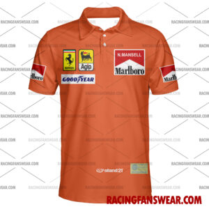 Nigel Mansell Formula One Racing 1989 Uniform Apparel Clothes Hawaiian Polo Shirts 4 Formula One store - Loyal fans of Nigel Mansell's Unisex Hawaiian Shirt,Unisex Polo Shirt,Kid Hawaiian Shirt,Kid Polo Shirt:vintage formula one racing suit,uniform,apparel,shirts,merch,merchandise,jersey,hoodie,jackets,shorts,sweatshirt,outfits,clothes