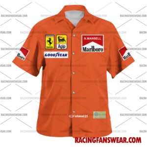 Nigel Mansell Formula One Racing 1989 Uniform Apparel Clothes Hawaiian Polo Shirts 1 Formula One store - Loyal fans of Nigel Mansell's Unisex Hawaiian Shirt,Unisex Polo Shirt,Kid Hawaiian Shirt,Kid Polo Shirt:vintage formula one racing suit,uniform,apparel,shirts,merch,merchandise,jersey,hoodie,jackets,shorts,sweatshirt,outfits,clothes