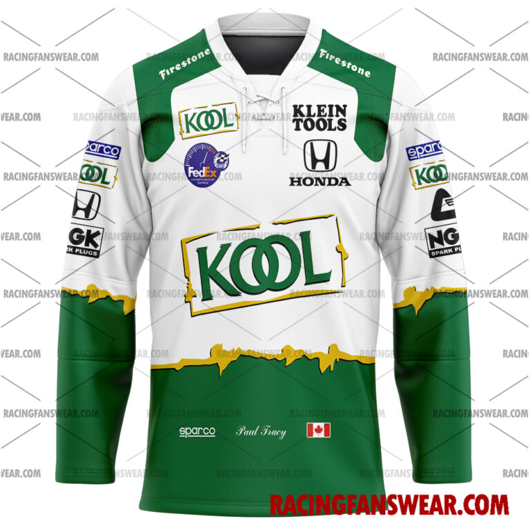 IndyCar store - Loyal fans of Paul Tracy's Men's Baseball Jersey,Women's Baseball Jersey,Kid's Baseball Jersey,Men's Hockey Jerseys,WoMen's Hockey Jerseys,Youth's Hockey Jerseys:Vintage indycar racing suit,uniform,apparel,shirts,merch,merchandise,jersey,hoodie,jackets,shorts,sweatshirt,outfits,clothes