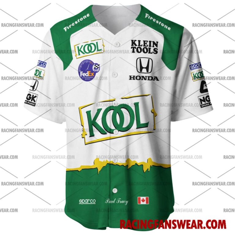 IndyCar store - Loyal fans of Paul Tracy's Men's Baseball Jersey,Women's Baseball Jersey,Kid's Baseball Jersey,Men's Hockey Jerseys,WoMen's Hockey Jerseys,Youth's Hockey Jerseys:Vintage indycar racing suit,uniform,apparel,shirts,merch,merchandise,jersey,hoodie,jackets,shorts,sweatshirt,outfits,clothes
