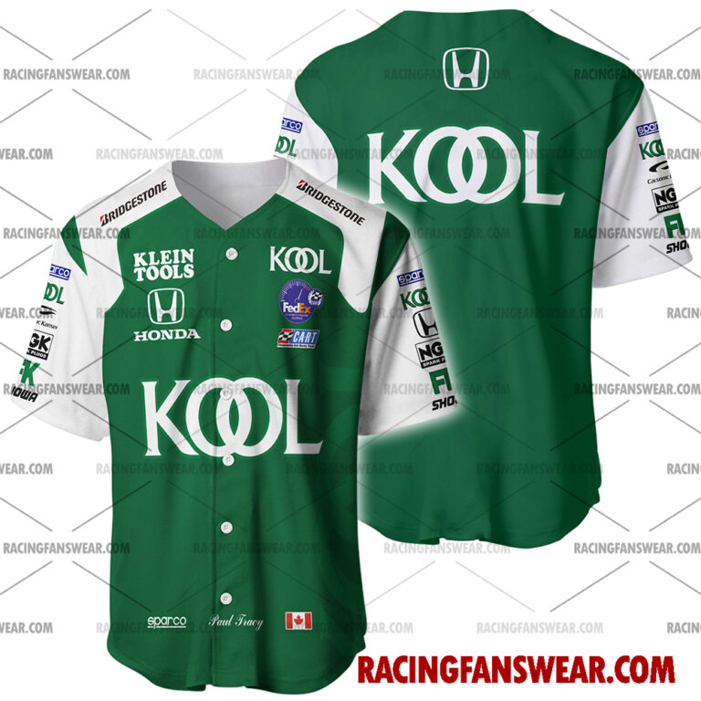 IndyCar store - Loyal fans of Paul Tracy's Men's Baseball Jersey,Women's Baseball Jersey,Kid's Baseball Jersey,Men's Hockey Jerseys,WoMen's Hockey Jerseys,Youth's Hockey Jerseys:Vintage indycar racing suit,uniform,apparel,shirts,merch,merchandise,jersey,hoodie,jackets,shorts,sweatshirt,outfits,clothes