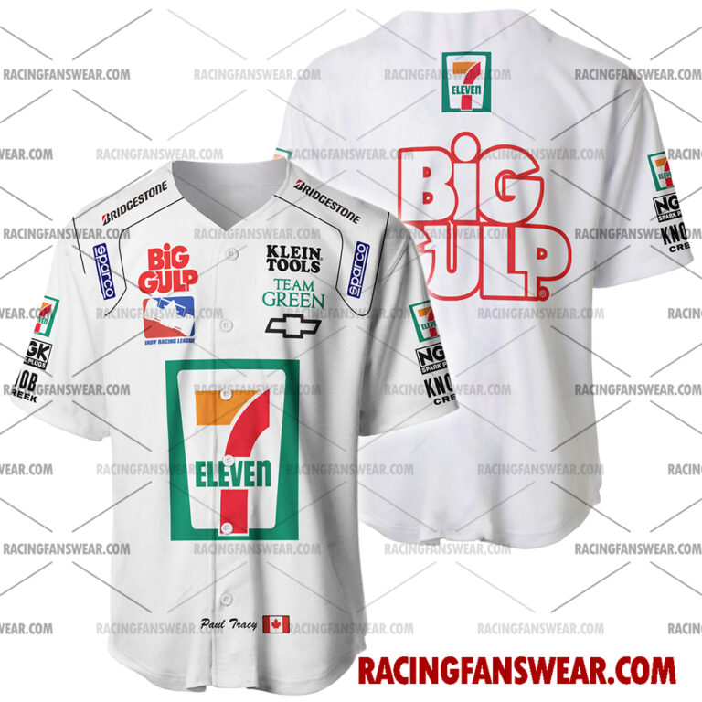 IndyCar store - Loyal fans of Paul Tracy's Men's Baseball Jersey,Women's Baseball Jersey,Kid's Baseball Jersey,Men's Hockey Jerseys,WoMen's Hockey Jerseys,Youth's Hockey Jerseys:Vintage indycar racing suit,uniform,apparel,shirts,merch,merchandise,jersey,hoodie,jackets,shorts,sweatshirt,outfits,clothes