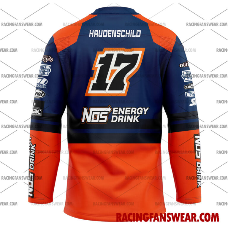 Sheldon Haudenschild World of Outlaws Racing 2023 Uniform Apparel Clothes Baseball Jersey Hockey Jersey Suit for daily life, Fabric: 95% polyester and 5% spandex, Regular fit, Stitch Color: automatically matched based on patterns