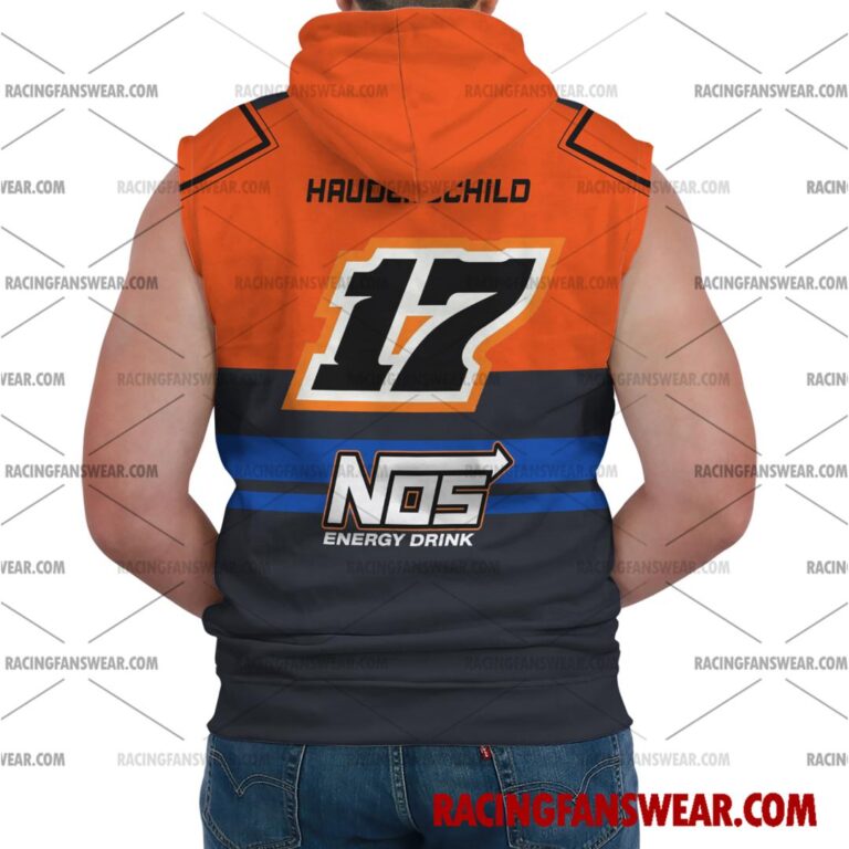 Sheldon Haudenschild World of Outlaws Racing 2023 Uniform Apparel Clothes Bomber Thick Coat Sleeveless Hoodie Hooded T-Shirt Suit for daily life, Fabric: 95% polyester and 5% spandex, Regular fit, Stitch Color: automatically matched based on patterns
