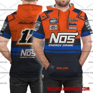 Sheldon Haudenschild World of Outlaws Racing 2023 Uniform Apparel Clothes Bomber Thick Coat Sleeveless Hoodie Hooded T-Shirt Suit for daily life, Fabric: 95% polyester and 5% spandex, Regular fit, Stitch Color: automatically matched based on patterns